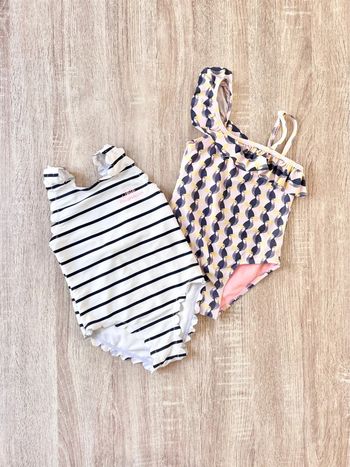2 maillot de bain fille