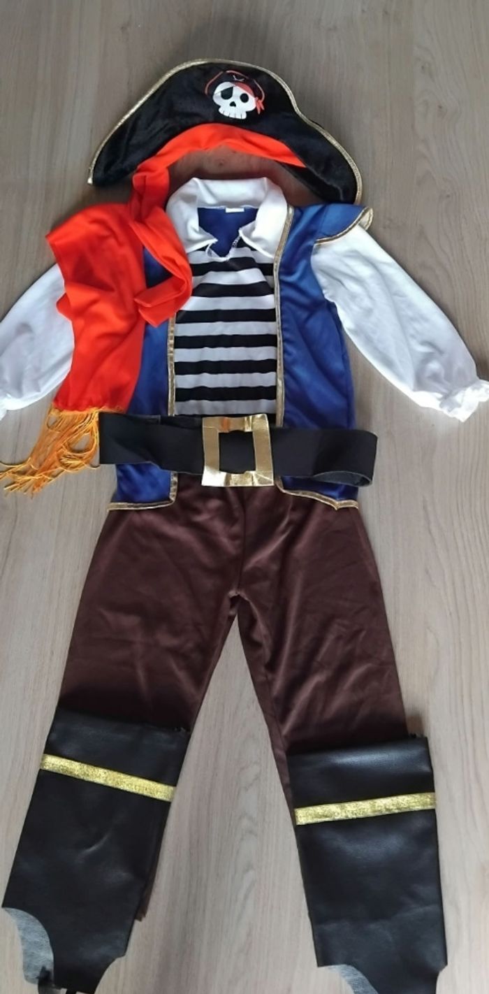 Déguisement Pirate 3 - 4 ans Complet Carnaval 🥳 - photo numéro 3