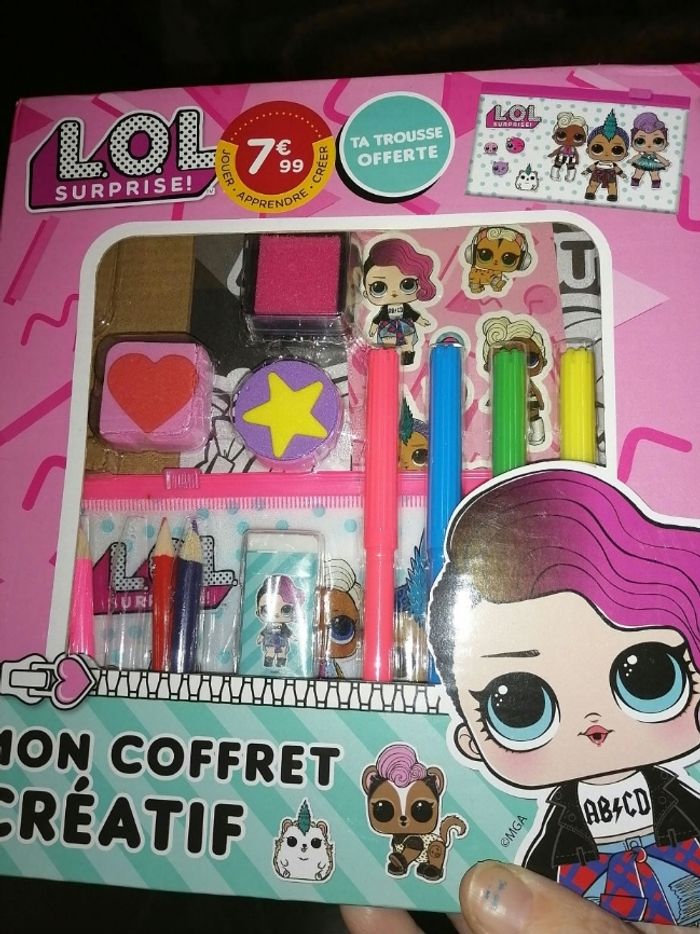 Coffret créatif lol