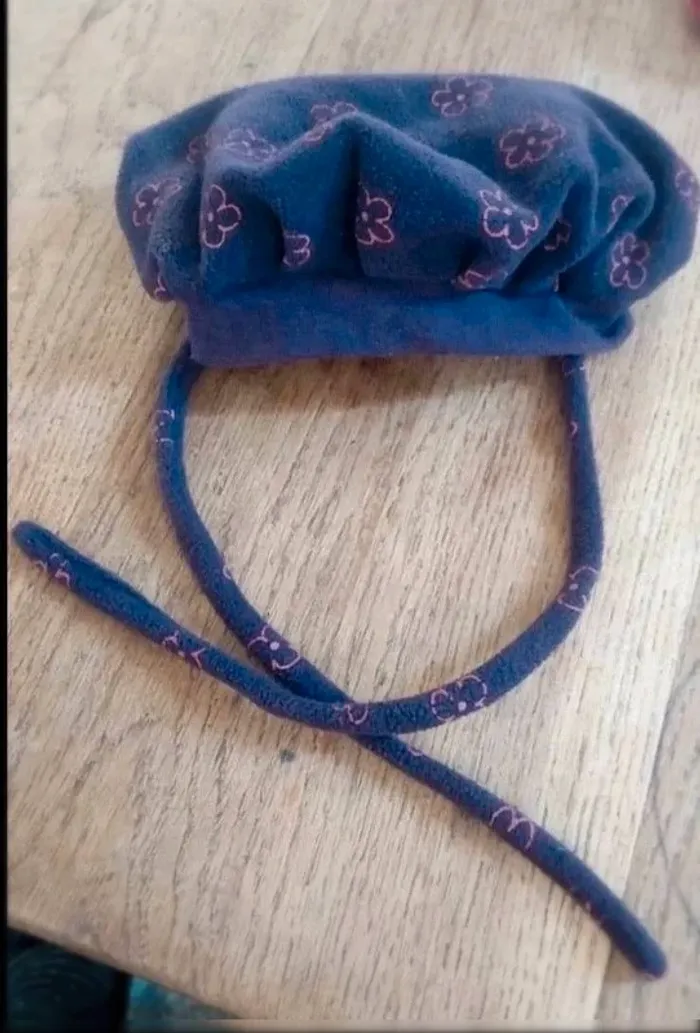 Bonnet/  béret  bébé fille 1-6 mois - photo numéro 2
