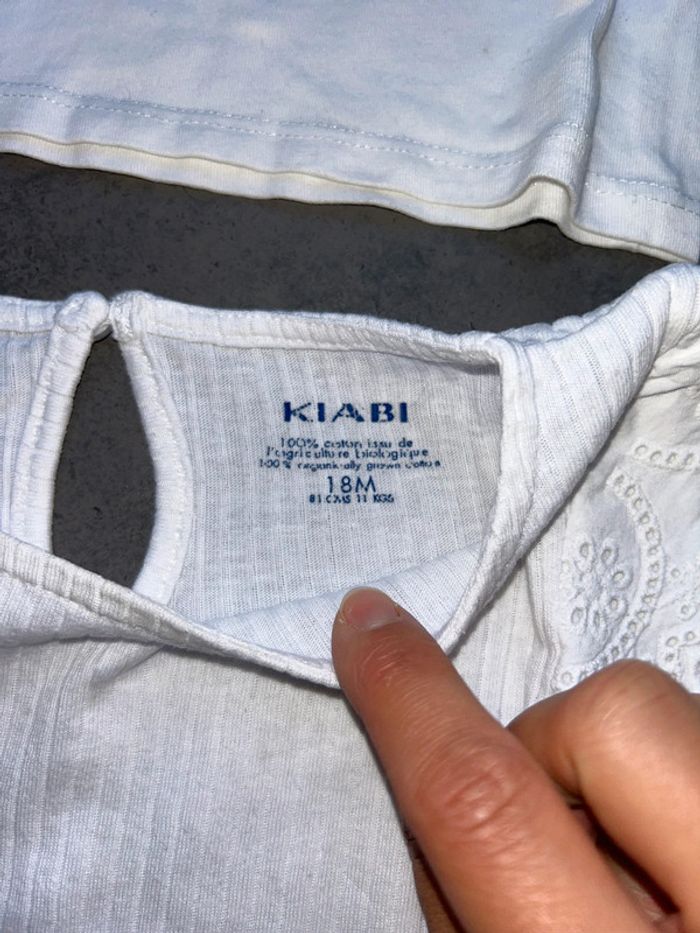 Lot de 2 t-shirts et short bébé fille Kiabi - photo numéro 8