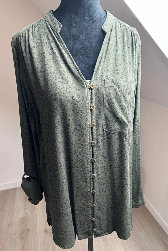 Chemise kaki