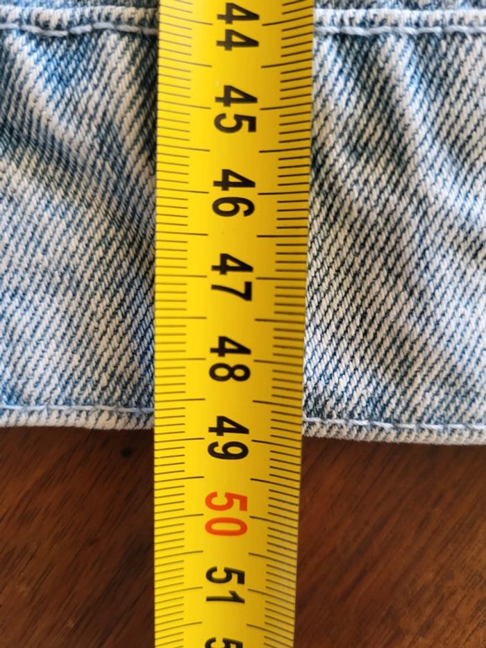 Veste en jean oversize bleue claire Denim Co Taille 44 46 - photo numéro 16