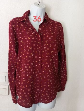 Chemise légère longueur dos femme 36