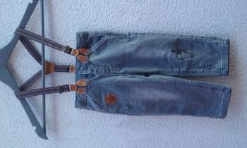 Jean à bretelles Orchestra pour bébé garçon