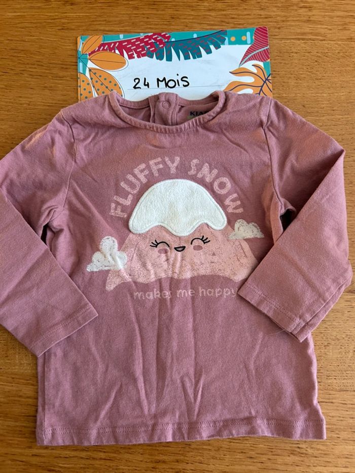 Lot de tee-shirts ML fille - 17 pièces - 24 mois - photo numéro 10