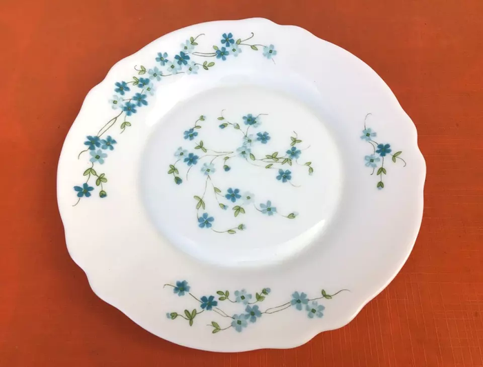 Années 1980 Assiette à dessert Arc Arcopal France Modèle Vénorica - photo numéro 5