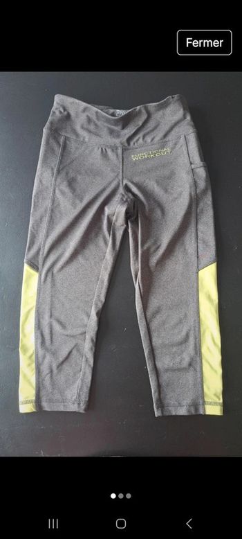 Legging court de sport Crivit XS