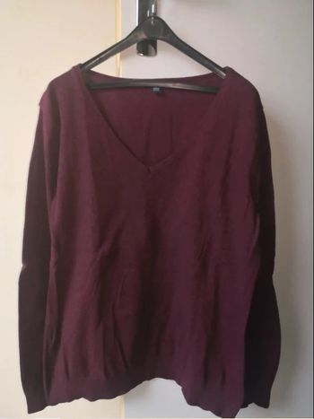 Pull bordeaux