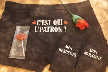 Caleçon chaussette humoristique 