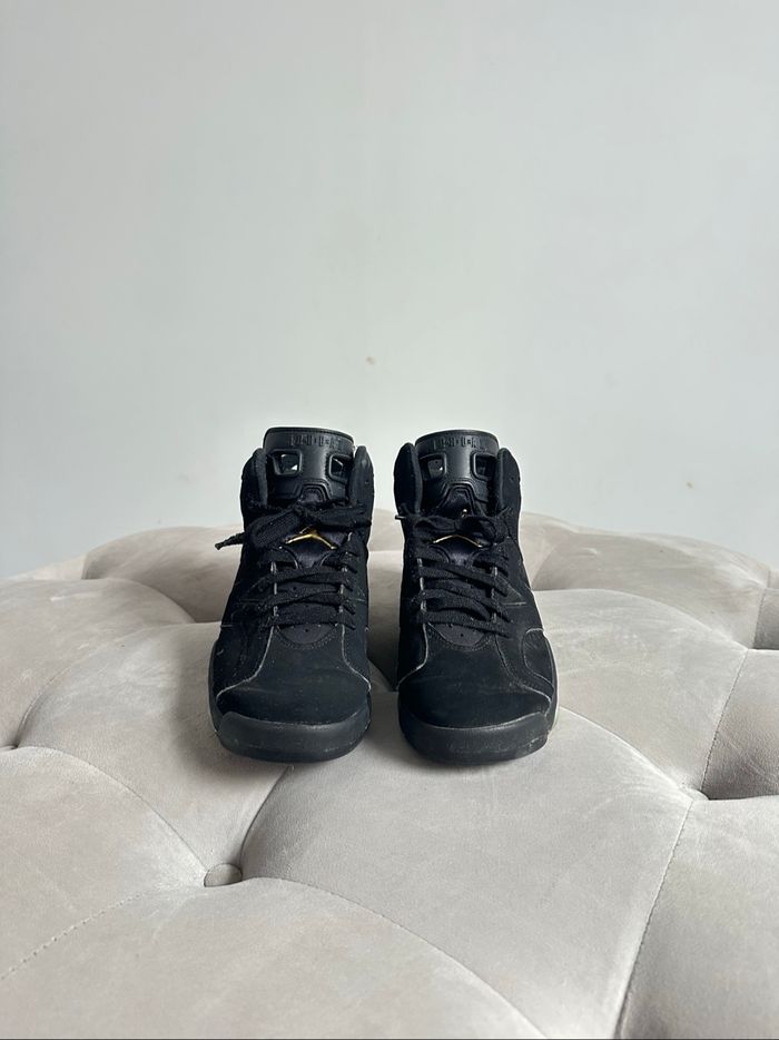 Air Jordan 6 rétro DMP noir et dorée. Taille 39 (6.5Y) - photo numéro 3