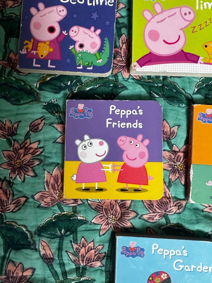 Lot de 10 mini livres Peppa Pig en anglais - photo numéro 5