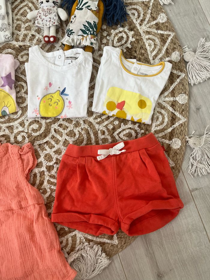 Grand lot été 6 mois fille - photo numéro 2