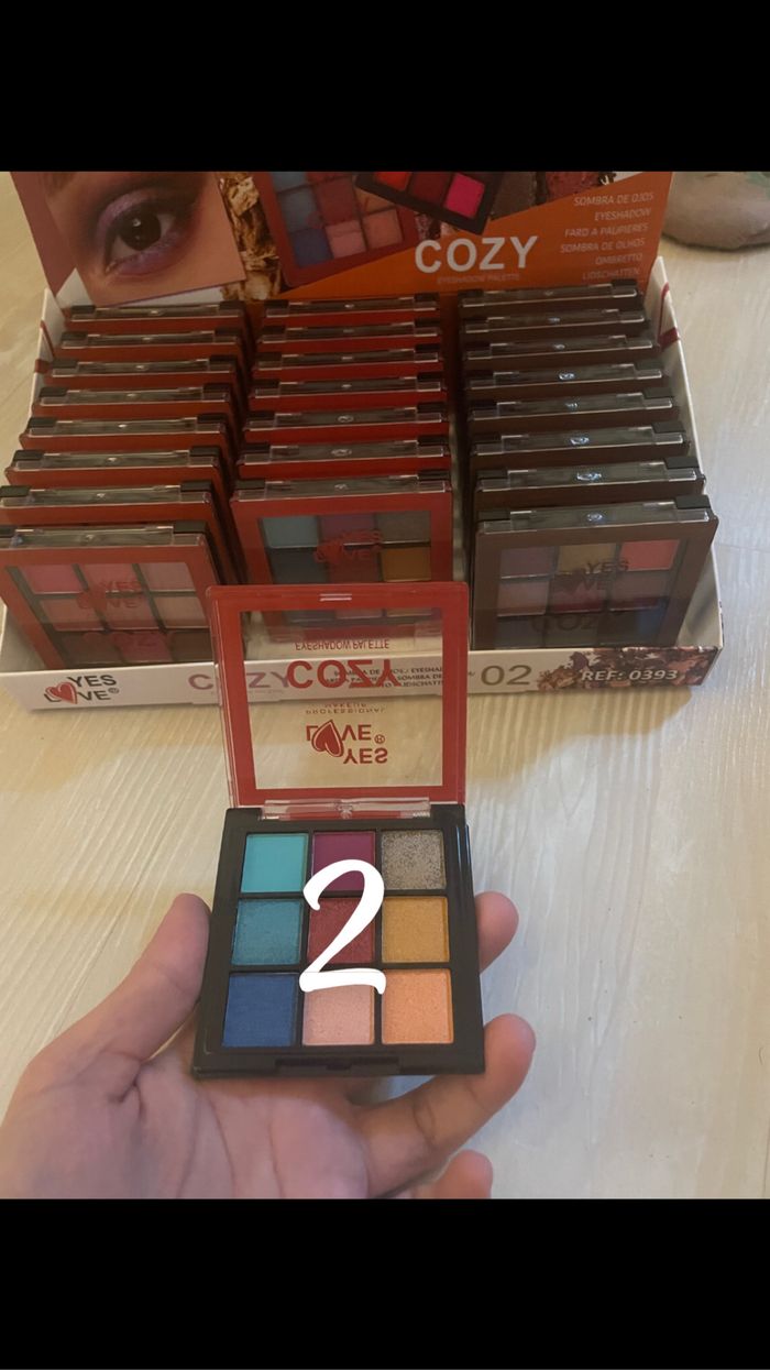 Palette de maquillage fard à paupière 9 fard - photo numéro 3