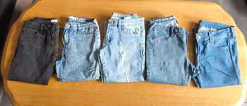 🌺 Lot de 5 jeans - Pimkie / H&M / Zara / Jennyfer - T36 🌺