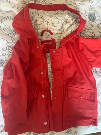 Ciré rouge Boutchou 18 mois