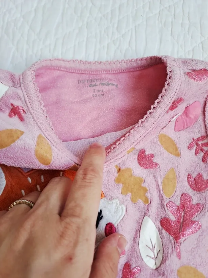 8 pyjamas velours 24 mois (2ans) - photo numéro 12