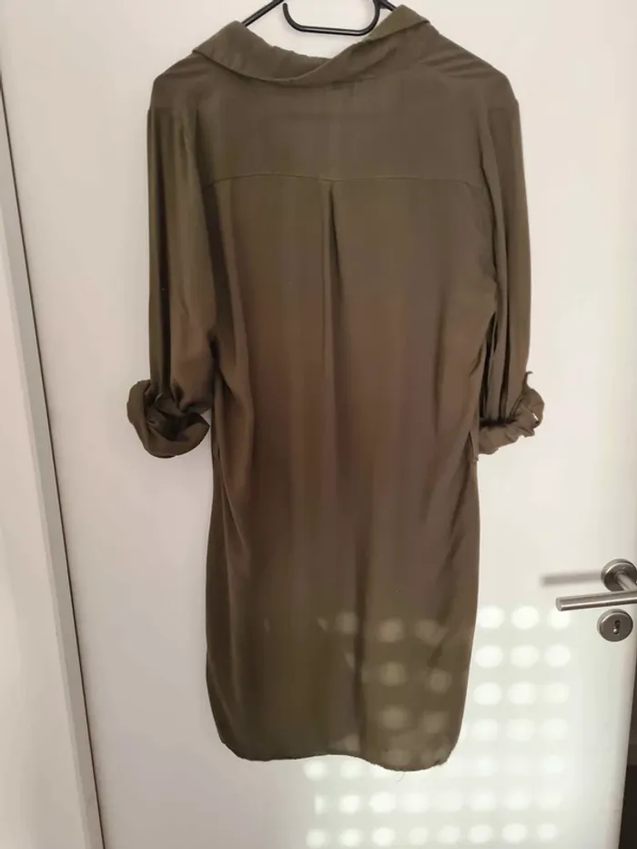 Robe chemise kaki taille 40 - photo numéro 6