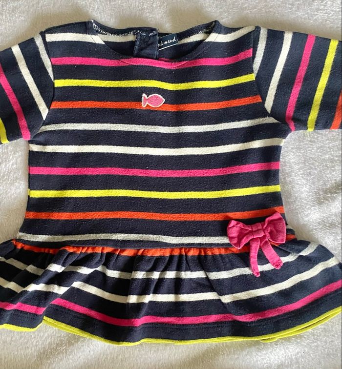 lot de 6 robes/tuniques bébé fille - 18 mois (manches courtes & longues) - photo numéro 2