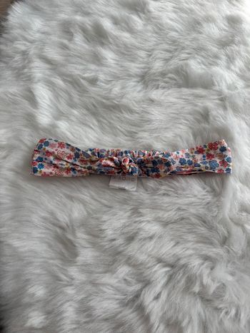 Bandeau 24 mois coton Kiabi liberty fleurie