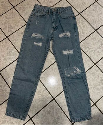Jean mom troué bleu clair – Pimkie – Taille XS - Très bon état