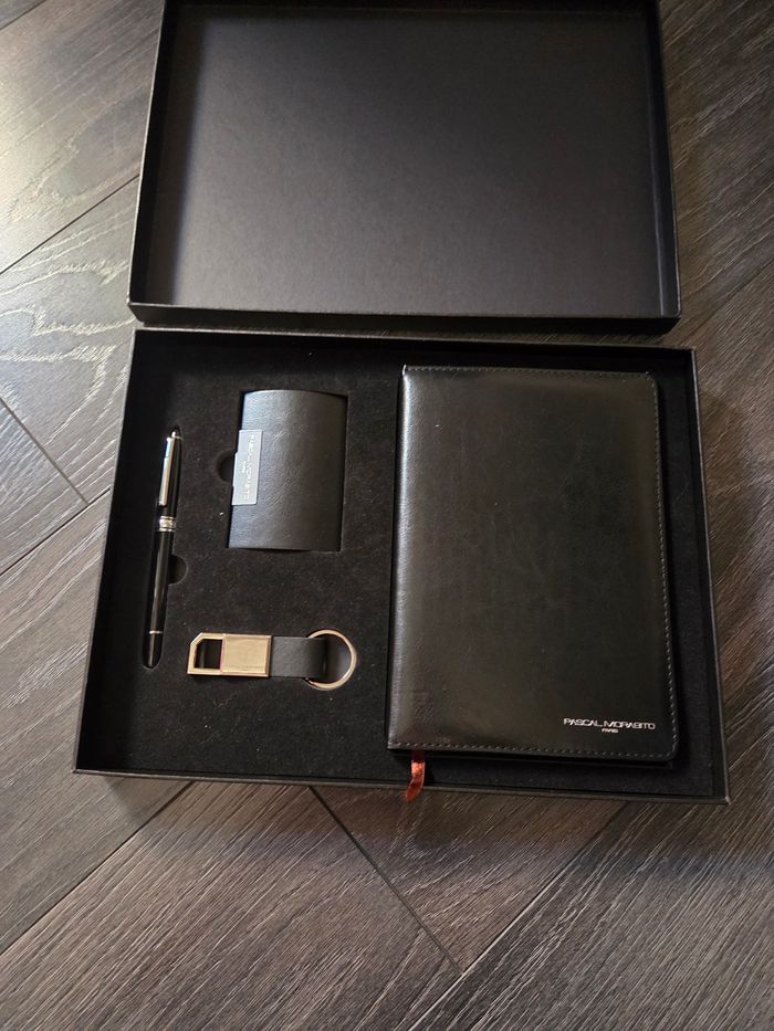 Coffret agenda stylo