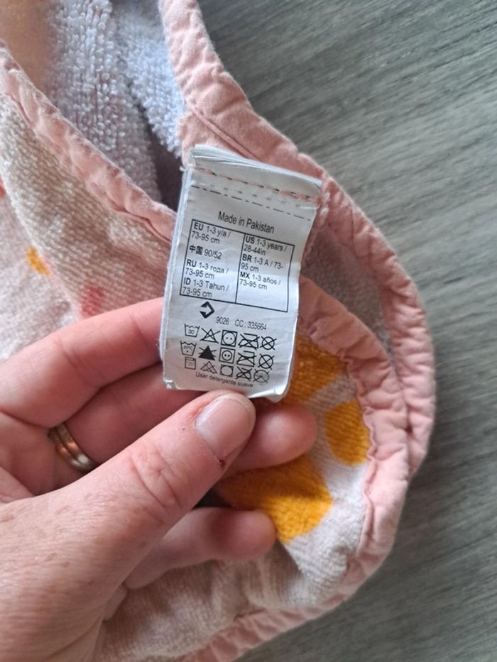 Poncho de bain 18/3 ans nabaiji decathlon - photo numéro 4