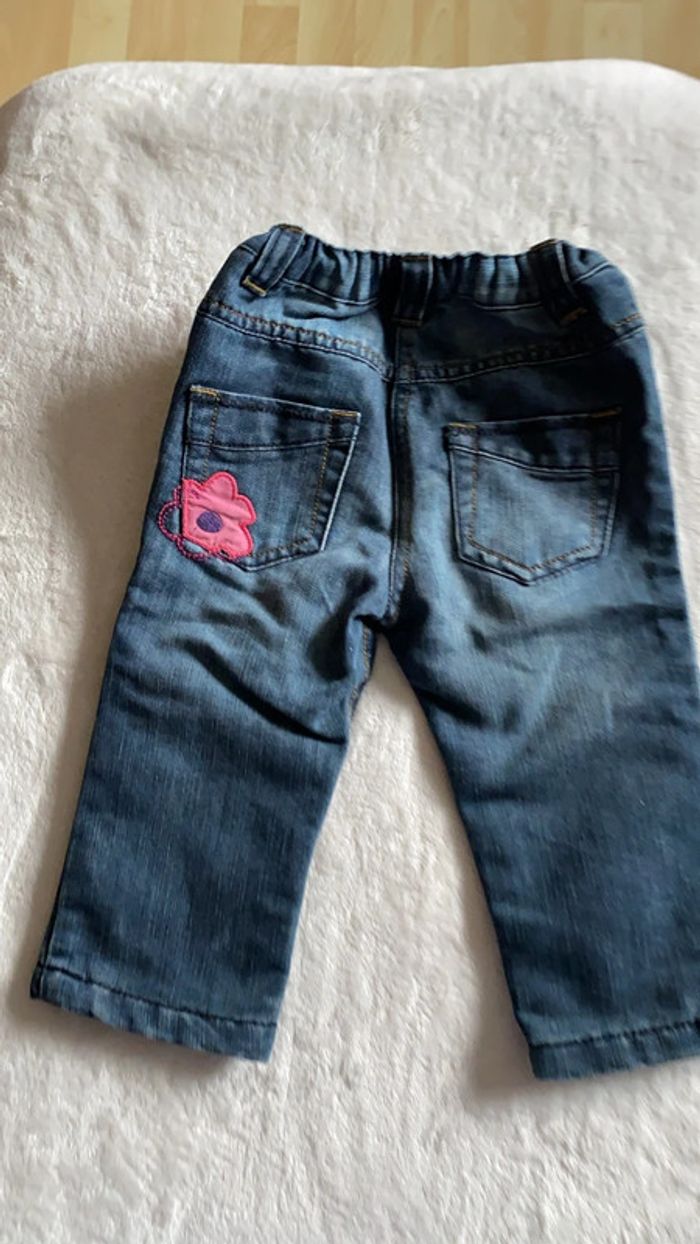 Ensemble jeans - t-shirt longue manche - gilet - photo numéro 6