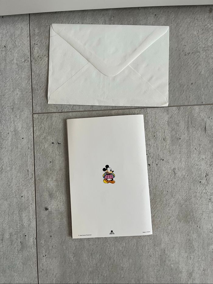 Carte Mickey - photo numéro 4