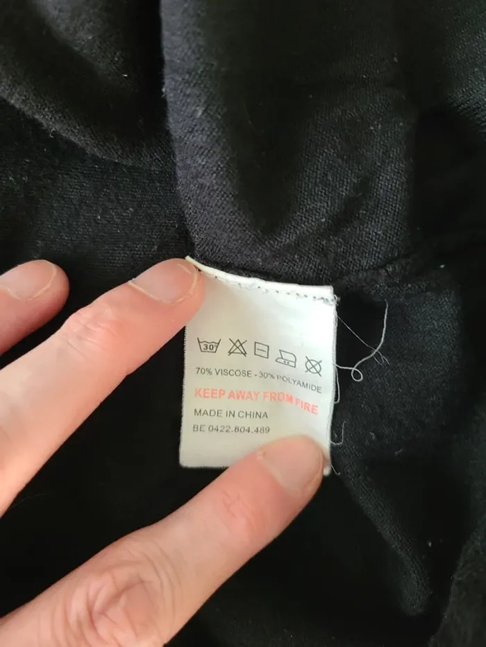 Tunique manche courte Elite XL noire - photo numéro 5
