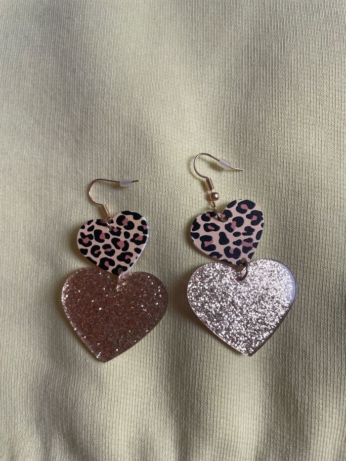 Boucle d’oreille coeur - photo numéro 4