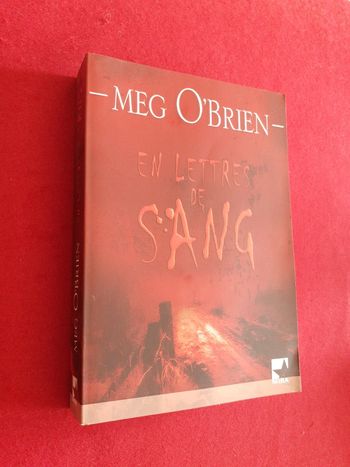 En lettres de sang " Meg O'Brien "