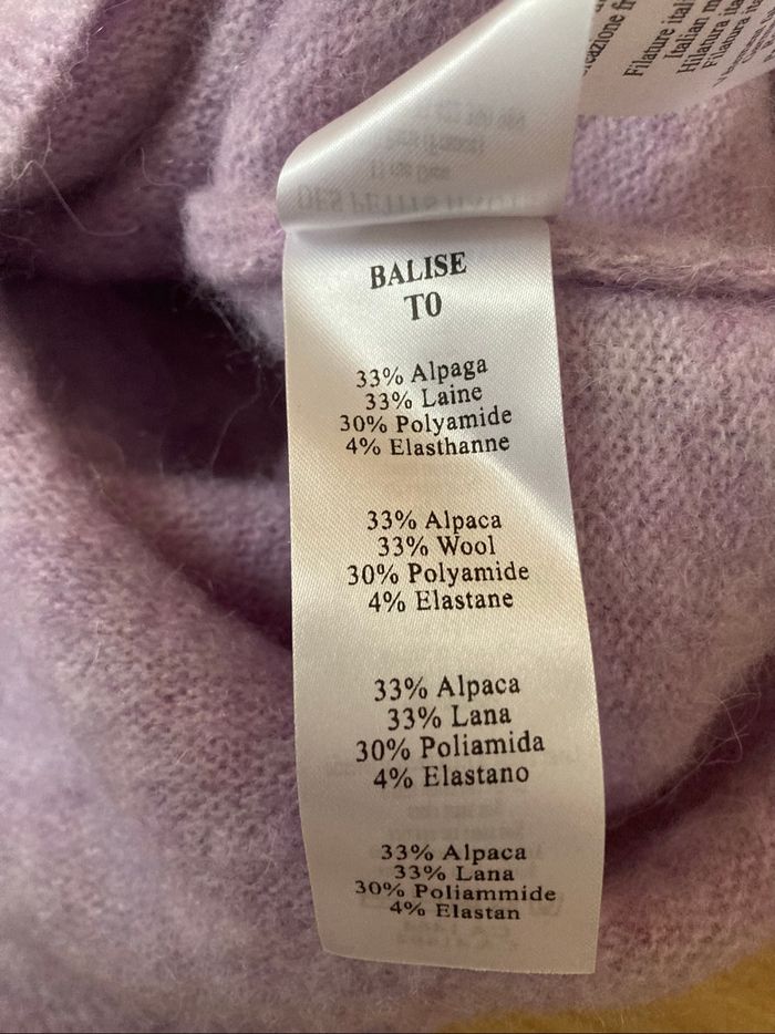 Pull alpaga et laine - photo numéro 4