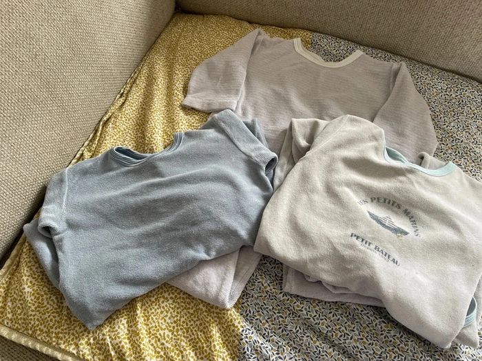 3 pyjama petit bateau 18 mois