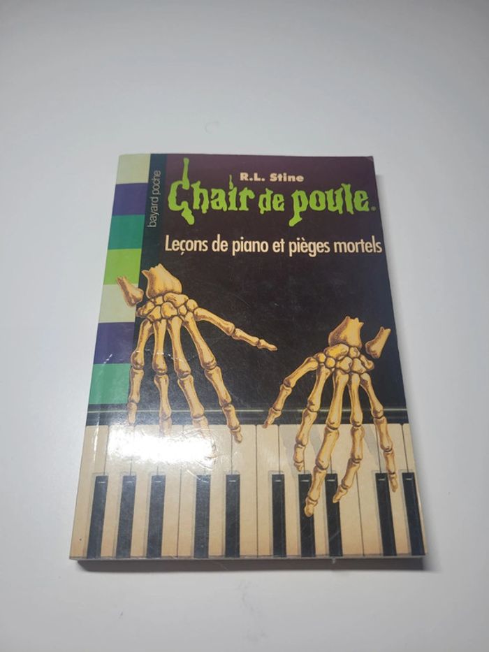 Chair de poule . Leçons de piano et pièges mortels