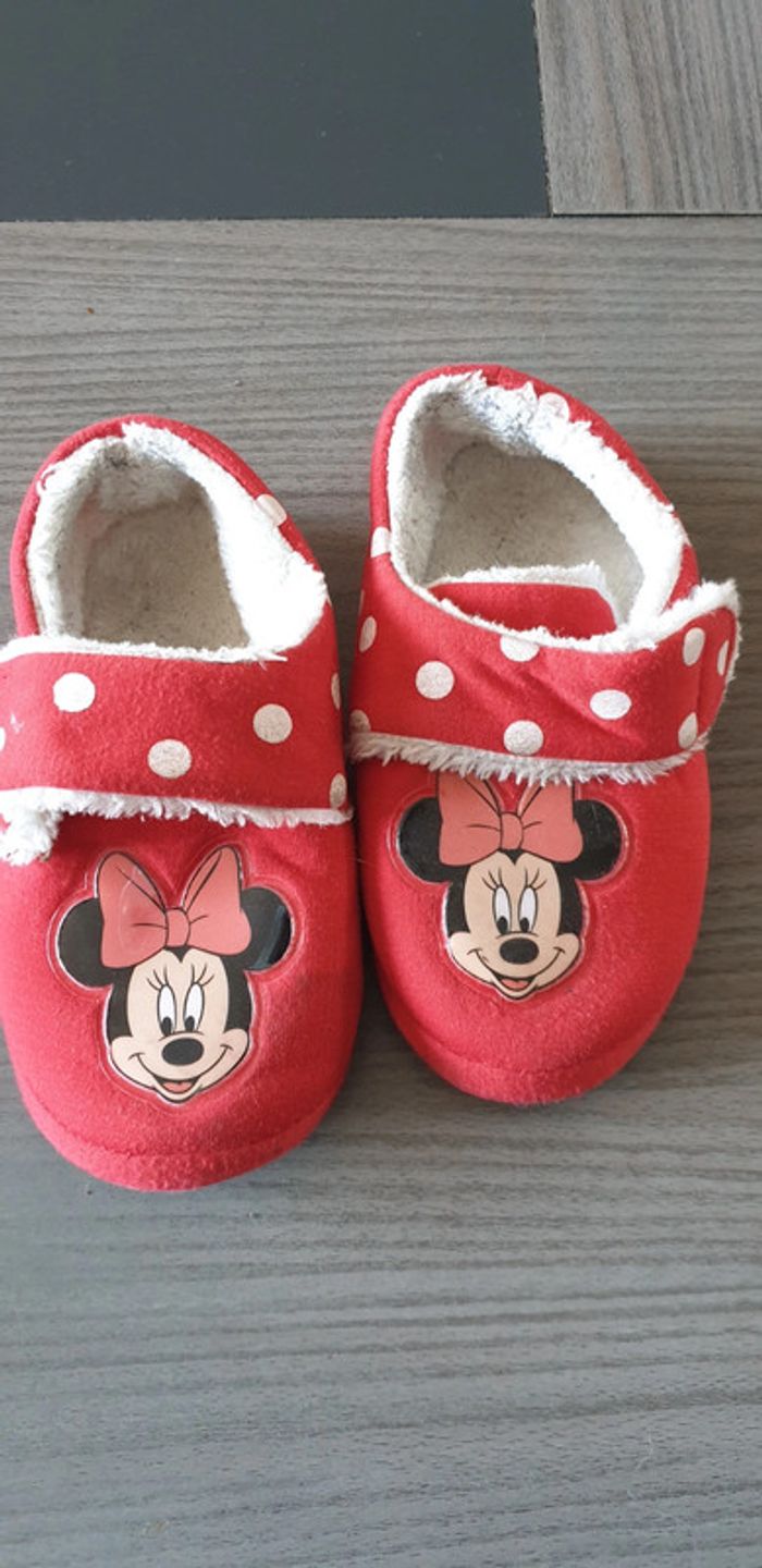 Chaussons chaud minnie disney taille 30