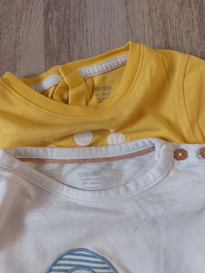 Tee shirt obaibi 6 mois - photo numéro 2
