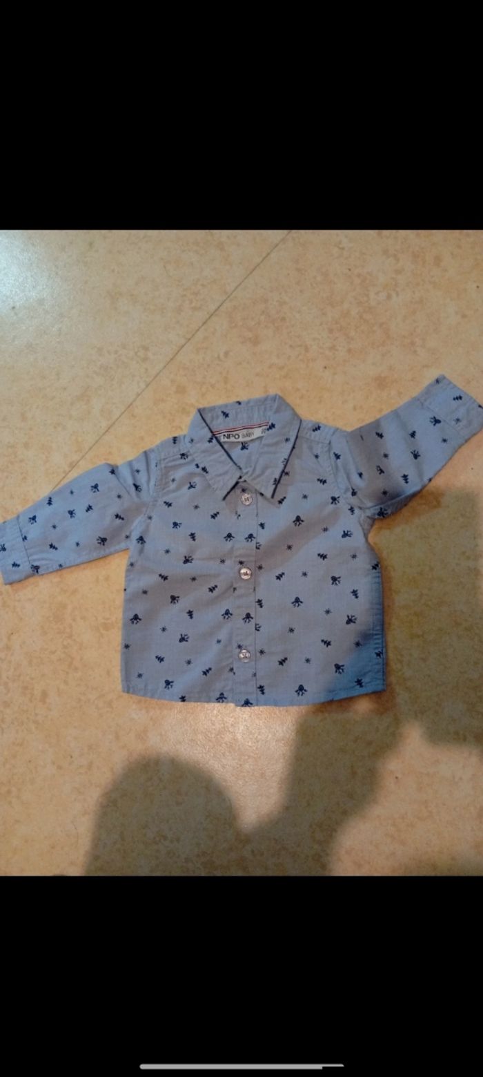 Chemise taille 6 mois