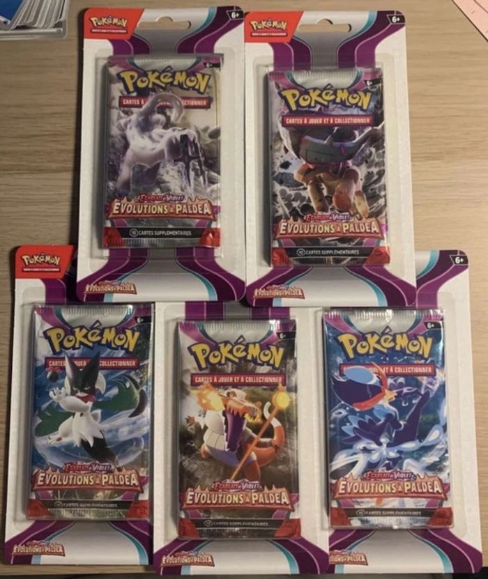Artset évolution à paldea scellé Pokémon