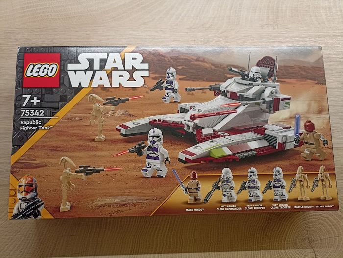 Lego 🧱 Stars Wars 75342 The Clone Wars Republic Fighter Tank NEUF