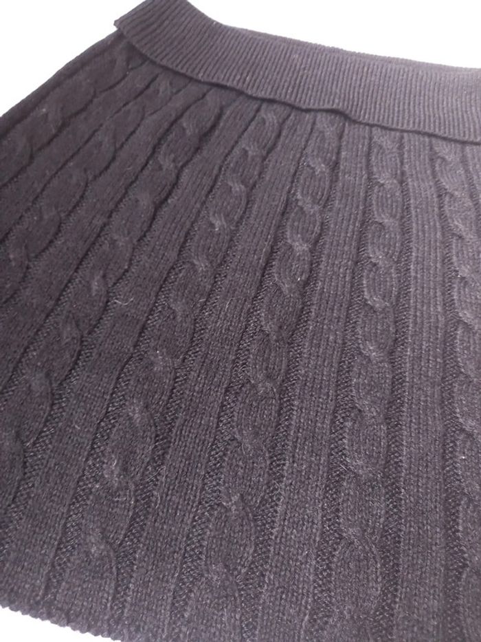 💝 Mini-jupe noir en tricot -50% - photo numéro 2