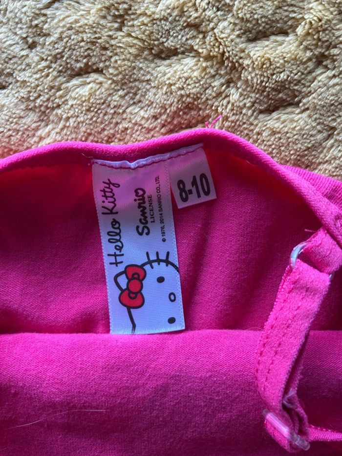 Hello kitty brassière débardeur bustier taille 8 ans - photo numéro 3