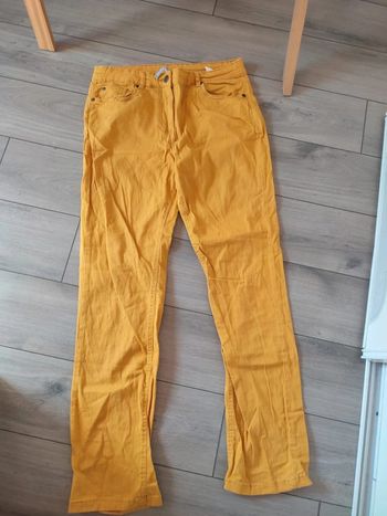 Jeans Blancheporte jaune taille 40