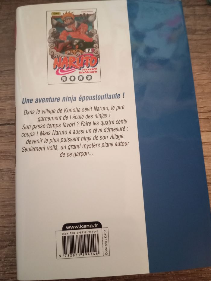 Manga Naruto tome 1 - photo numéro 2