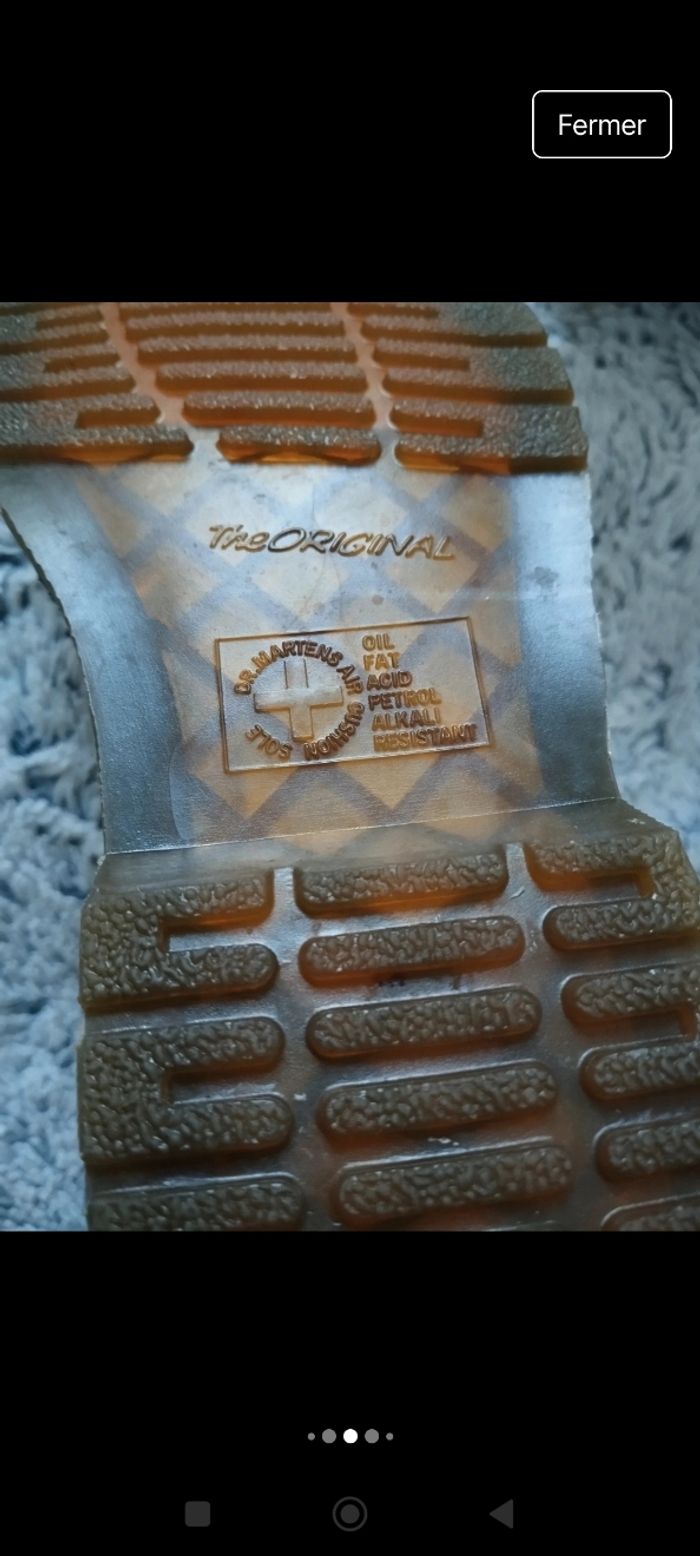 Boots 1460 Doc Martens 37 femme - photo numéro 6