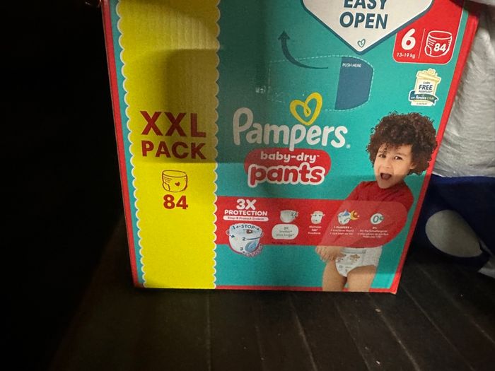Pampers pants taille 6