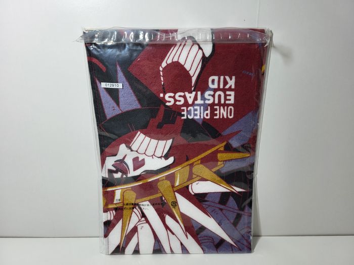 Petite Serviette Towel Ichiban Kuji G One Piece Eustass Kid 20x60 cm - photo numéro 2