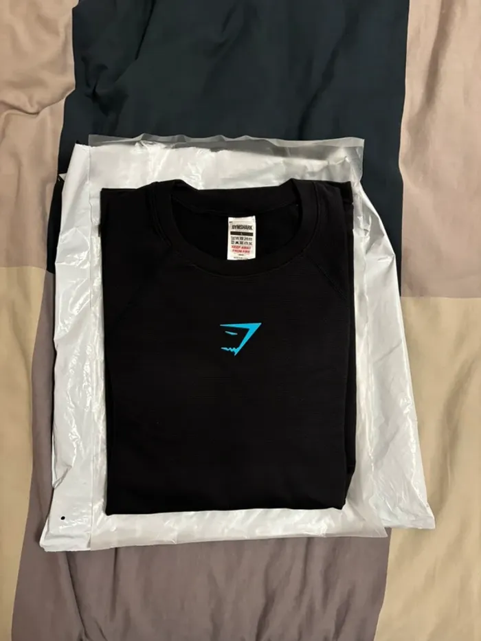 Débardeur tank Gymshark Onyx 5.0 Black noir - Taille L - photo numéro 2