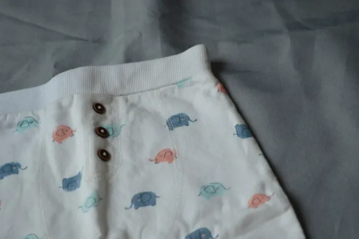 Sarouel Bébé Gémo Coton Imprimé Éléphants 9-12 mois - photo numéro 2