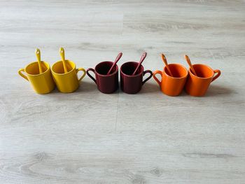 Lot de 6 tasses à expresse